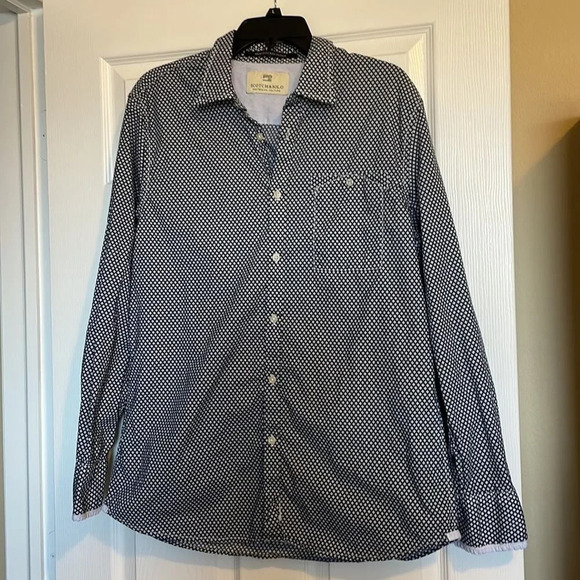 Scotch & Solo long sleeve button down size XXL - Picture 1 of 6